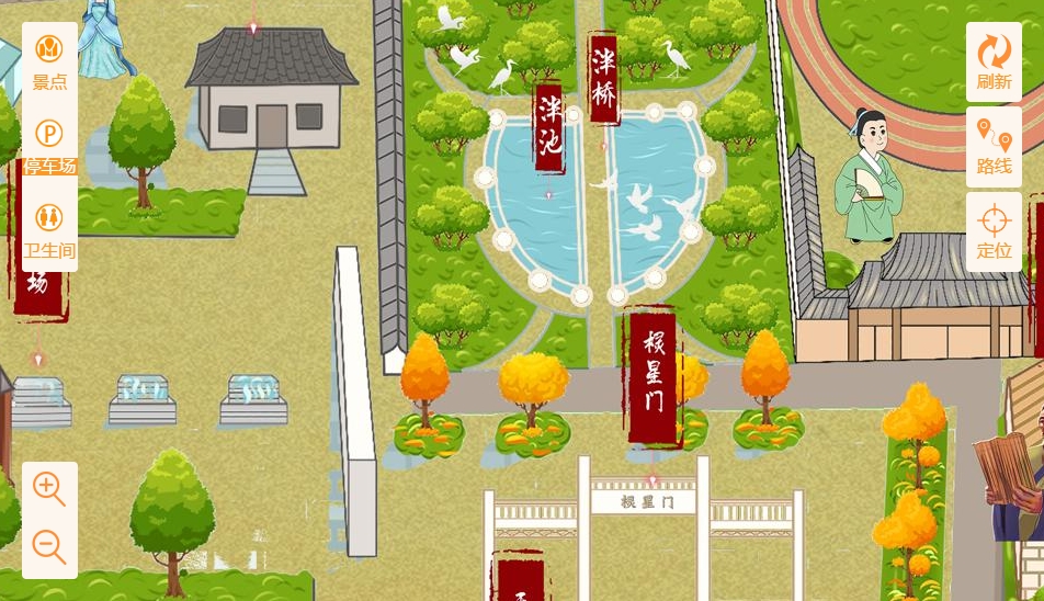 城关手绘地图景区语音讲解导览系统：智慧景区建设的基石